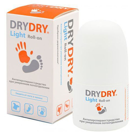 Dry-Dry Light (Драй-Драй-Лайт) средство от потовыделения 50 мл